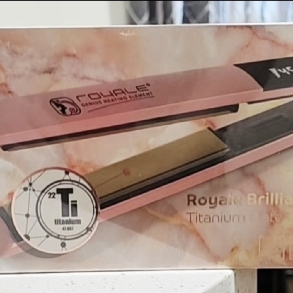 ROYALE USA Platinum Genius Heating Element Flat Iron